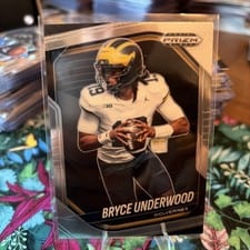 2025 Panini Prizm Black Base Set Bryce Underwood #161