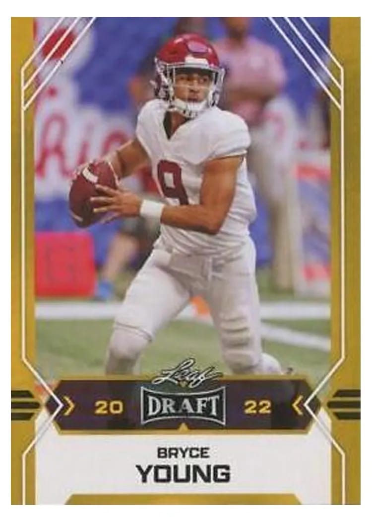 2022 Leaf Draft Bryce Young Gold #2