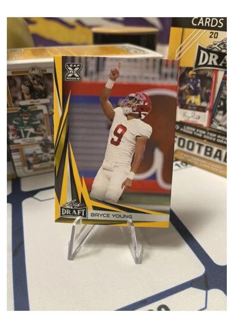 2023 Leaf Draft V2 Bryce Young Gold #B2-7 card