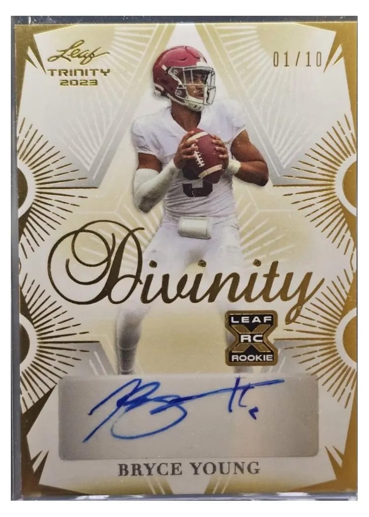 2023 Leaf Trinity Divinity Autograph Bryce Young #D-BY1