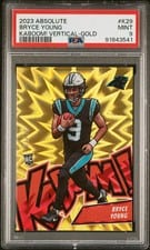 2023 Panini Absolute Kaboom - Vertical Bryce Young #K29 card