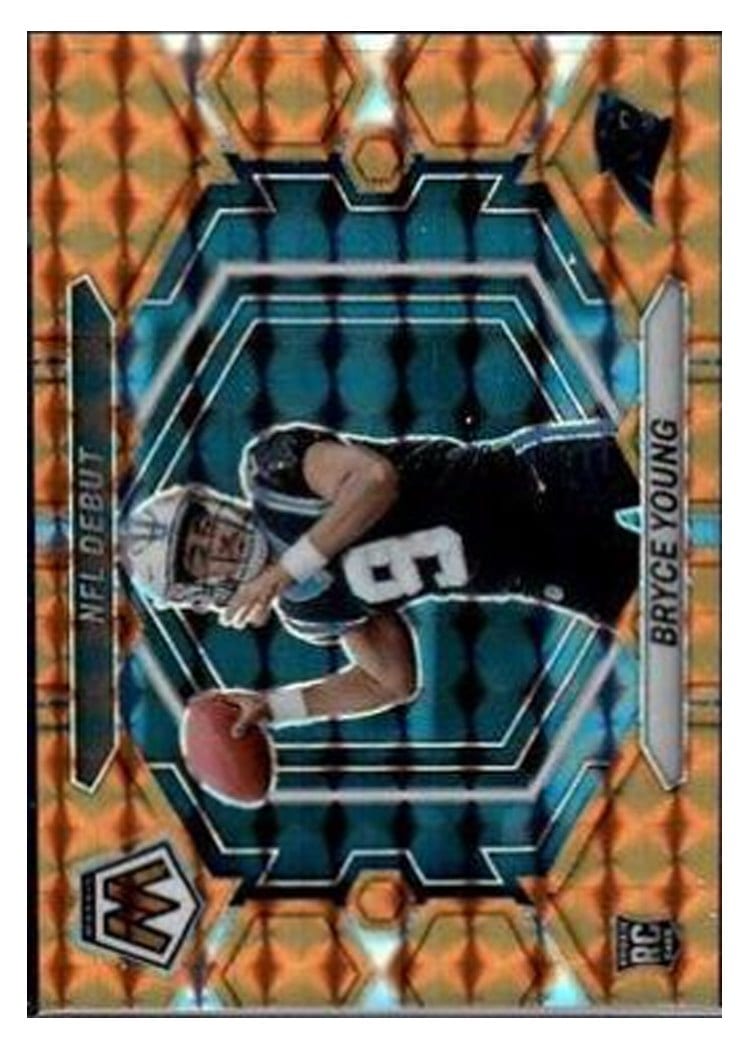 2023 Panini Mosaic Base Set Bryce Young Orange #290 card