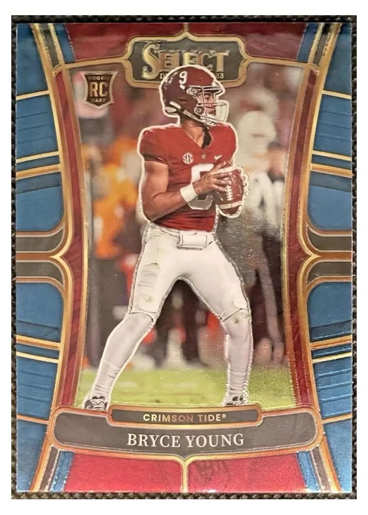 2023 Panini Select Draft Picks Base Set Bryce Young #1 card