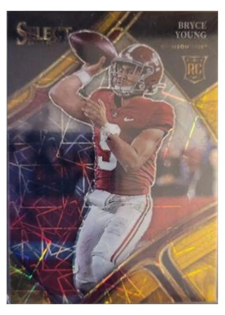 2023 Panini Select Draft Picks Base Set Bryce Young #1 card