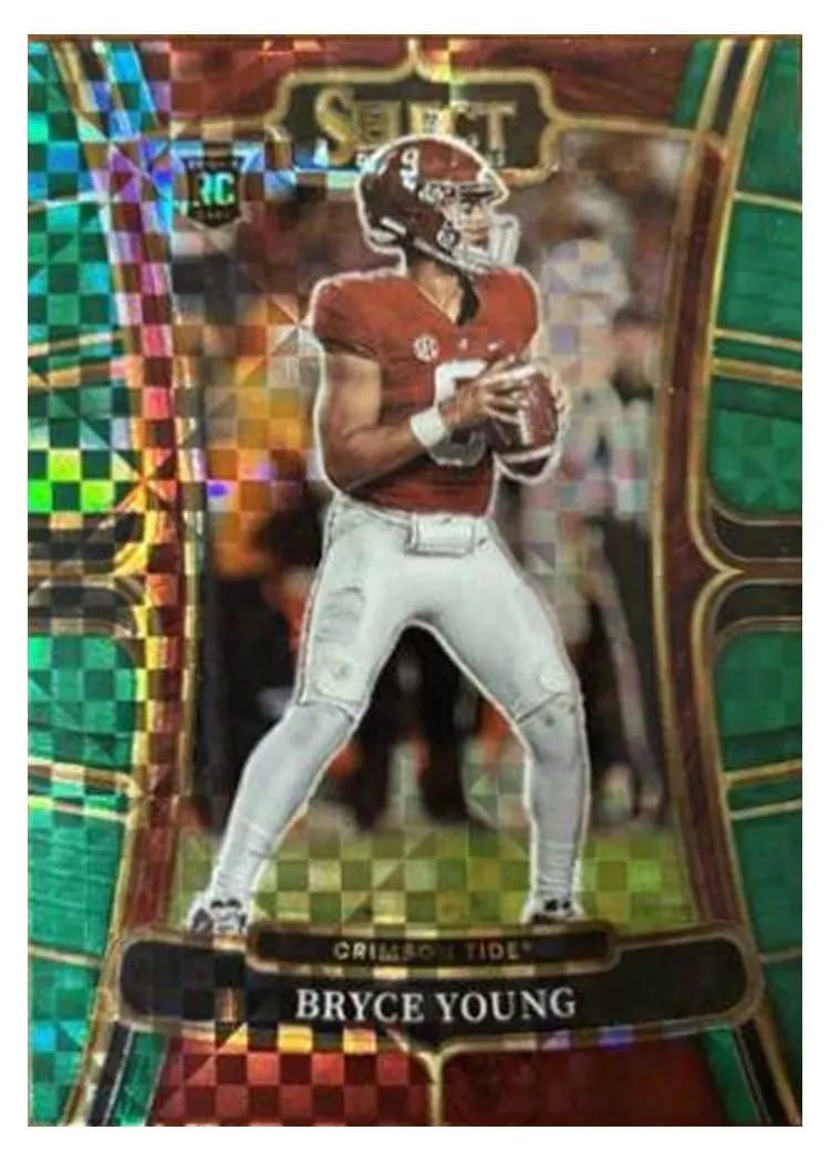 2023 Panini Select Draft Picks Base Set Bryce Young #1 card