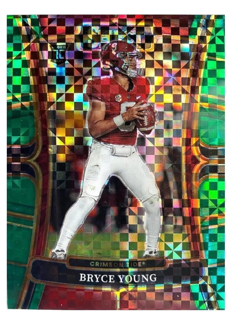 2023 Panini Select Draft Picks Base Set Bryce Young #1 card