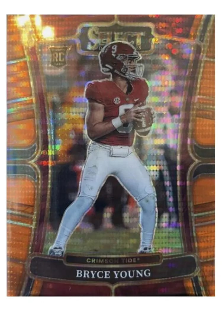2023 Panini Select Draft Picks Base Set Bryce Young #1 card