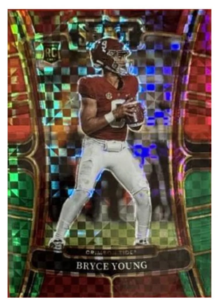 2023 Panini Select Draft Picks Base Set Bryce Young #1 card