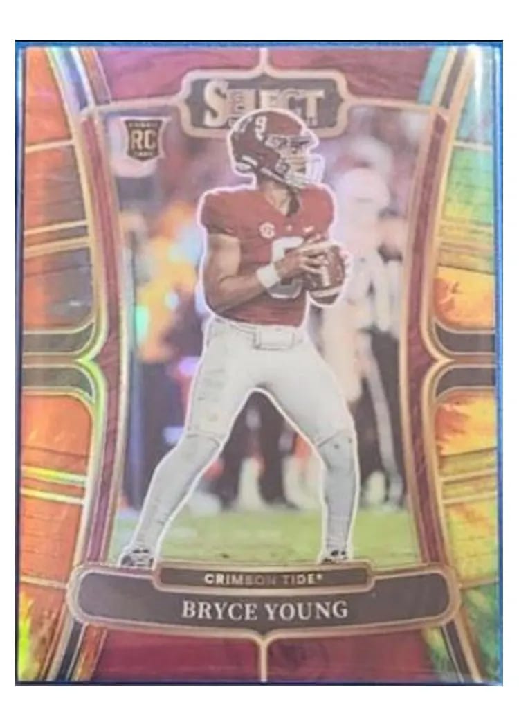 2023 Panini Select Draft Picks Base Set Bryce Young #1 card