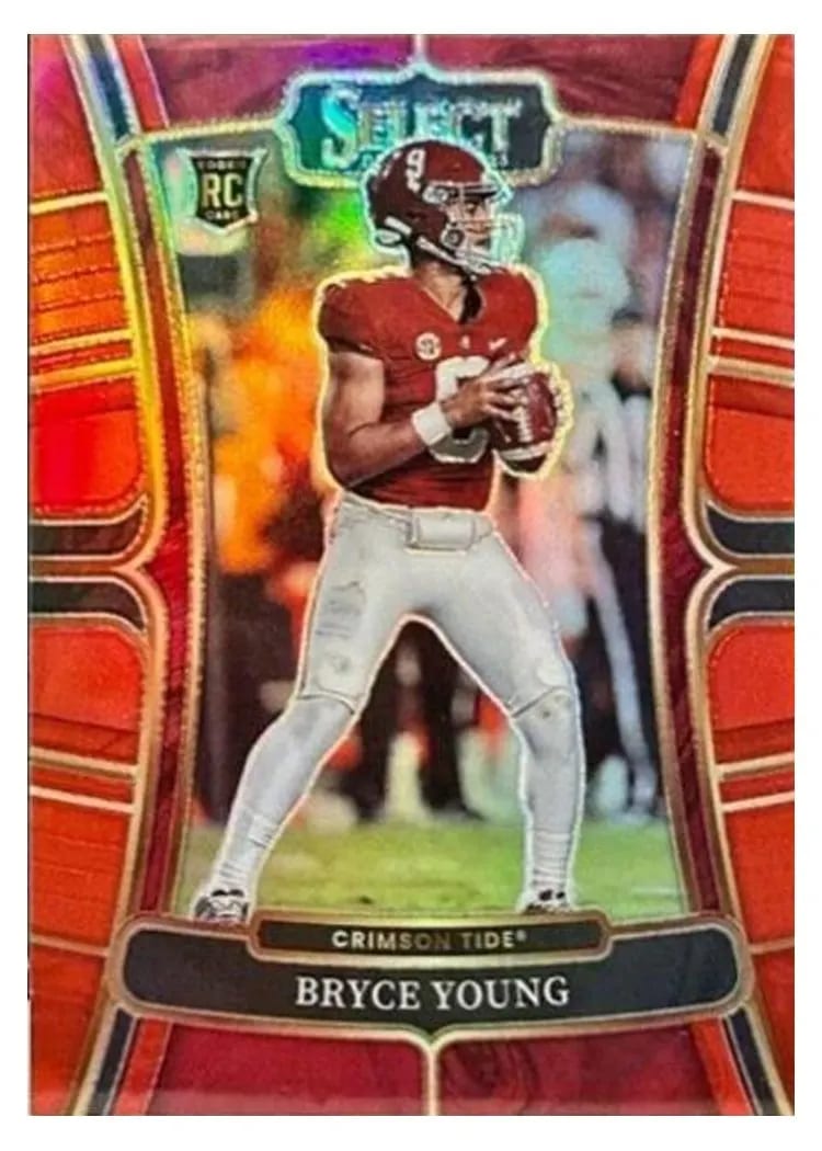 2023 Panini Select Draft Picks Base Set Bryce Young #1 card