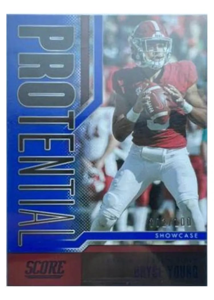 2023 Score Protential Bryce Young #1 card