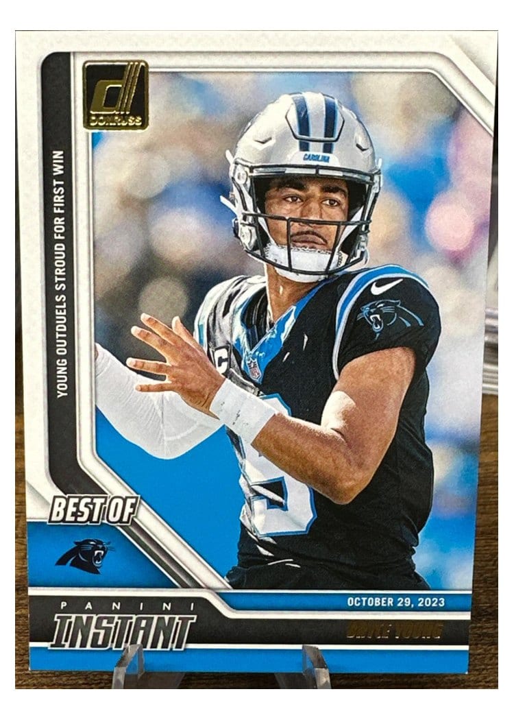 2024 Donruss Best of Panini Instant Bryce Young #18 card