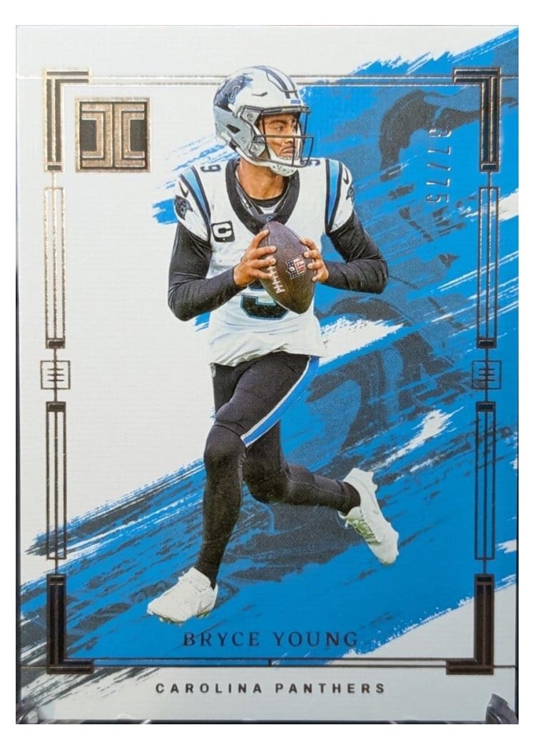 2024 Panini Impeccable Base Set Bryce Young #9 card