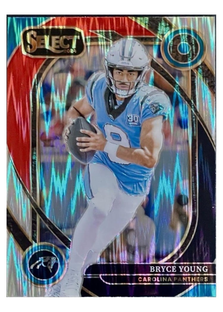 2024 Panini Select Base Set Bryce Young #213 card