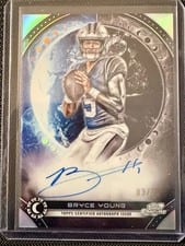 2024 Topps Chrome Cosmic Equinox Autographs Bryce Young #EQA-BY card