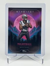 2024 Topps Midnight Nightball Bryce Young #NB-30 card