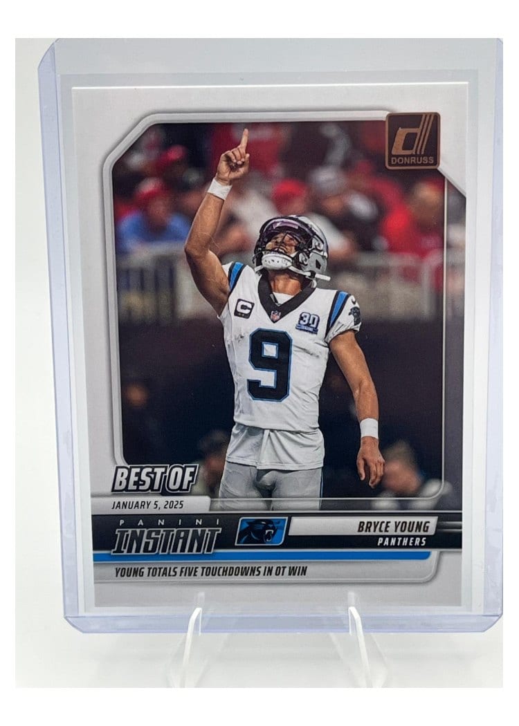 2025 Donruss Best of Instant Bryce Young #INS-BYG card