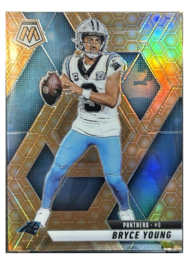 2025 Panini Mosaic Base Set Bryce Young #269 card