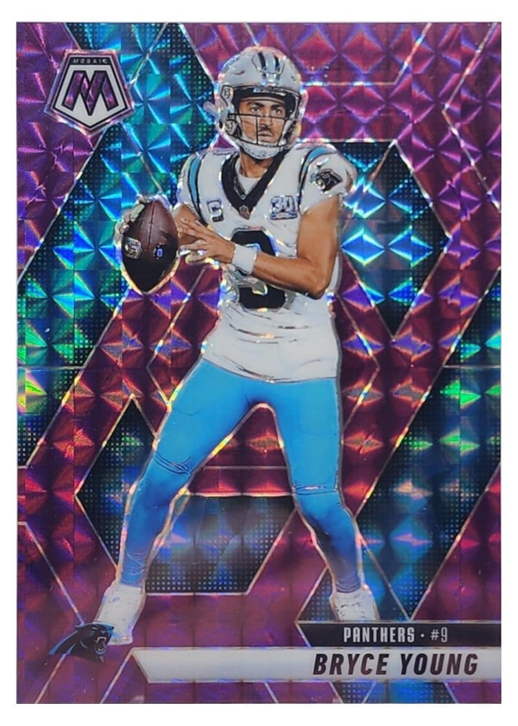 2025 Panini Mosaic Base Set Bryce Young #86 card