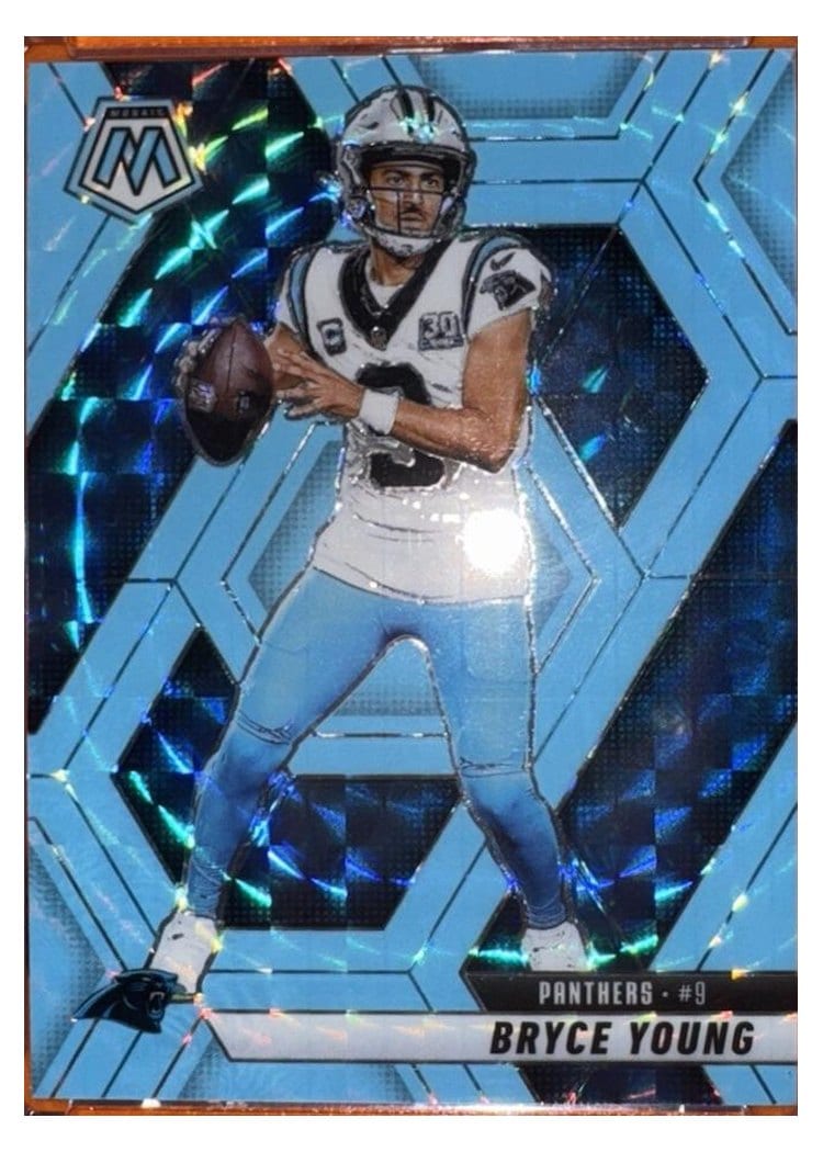 2025 Panini Mosaic Base Set Bryce Young #86 card
