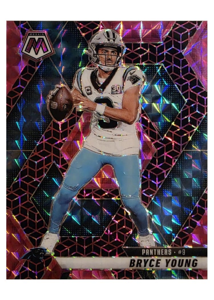 2025 Panini Mosaic Base Set Bryce Young #86 card