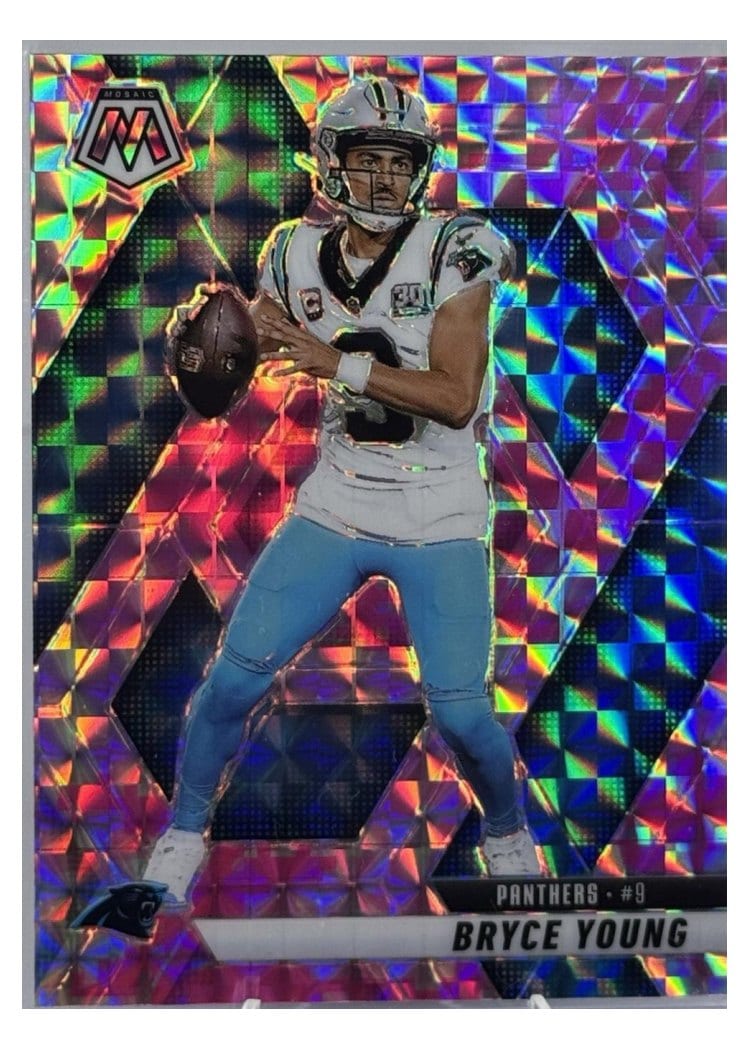 2025 Panini Mosaic Base Set Bryce Young #86 card