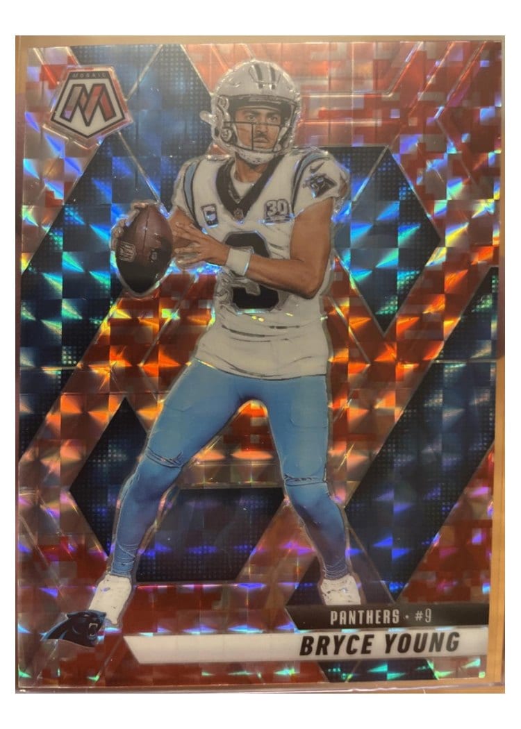 2025 Panini Mosaic Base Set Bryce Young #86 card