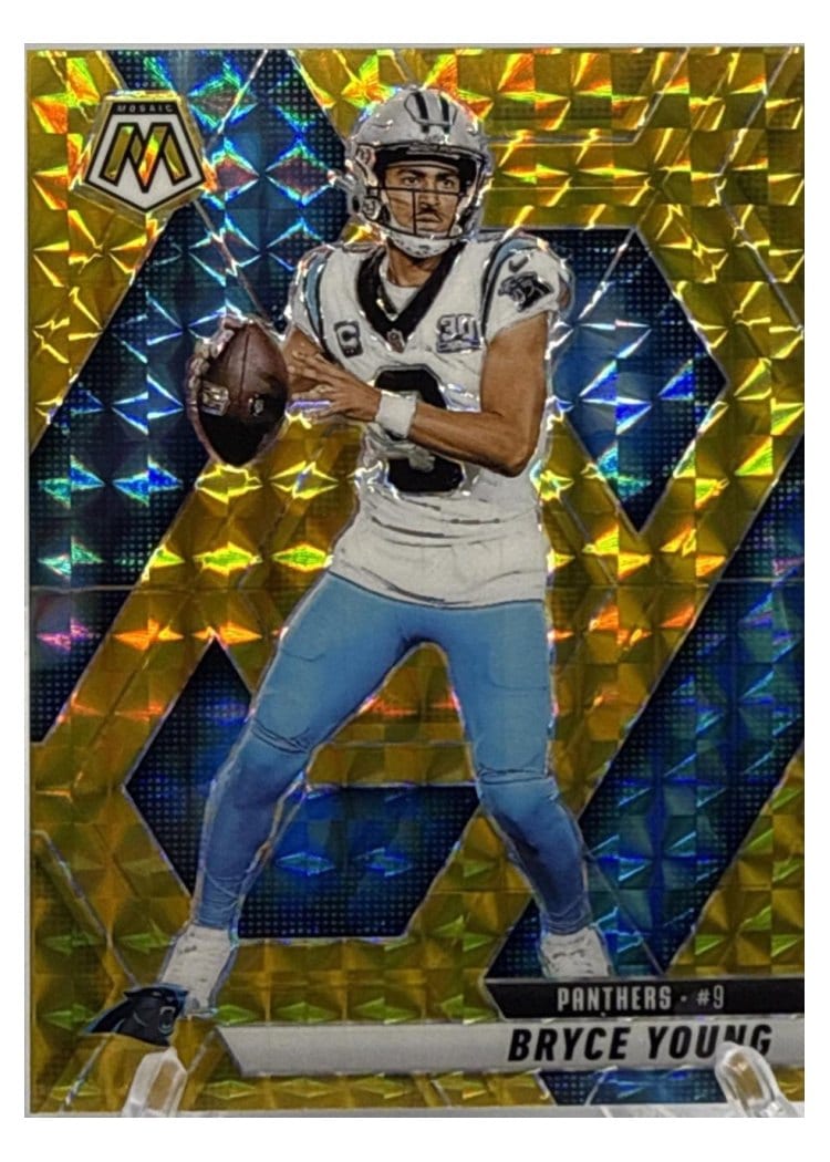 2025 Panini Mosaic Base Set Bryce Young #86 card