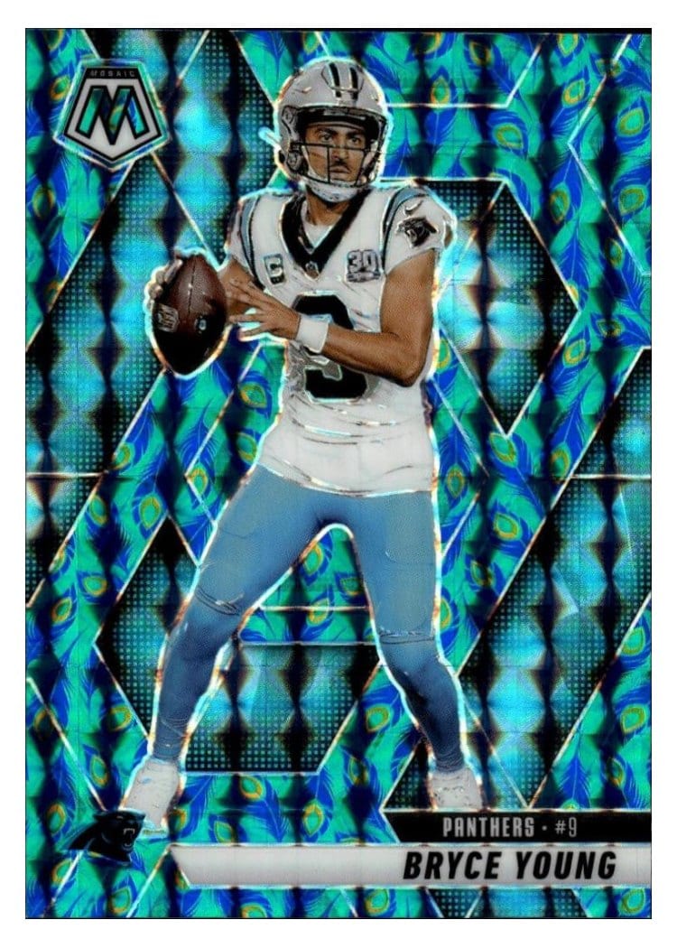 2025 Panini Mosaic Base Set Bryce Young #86 card