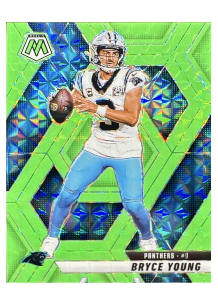 2025 Panini Mosaic Base Set Bryce Young #86 card