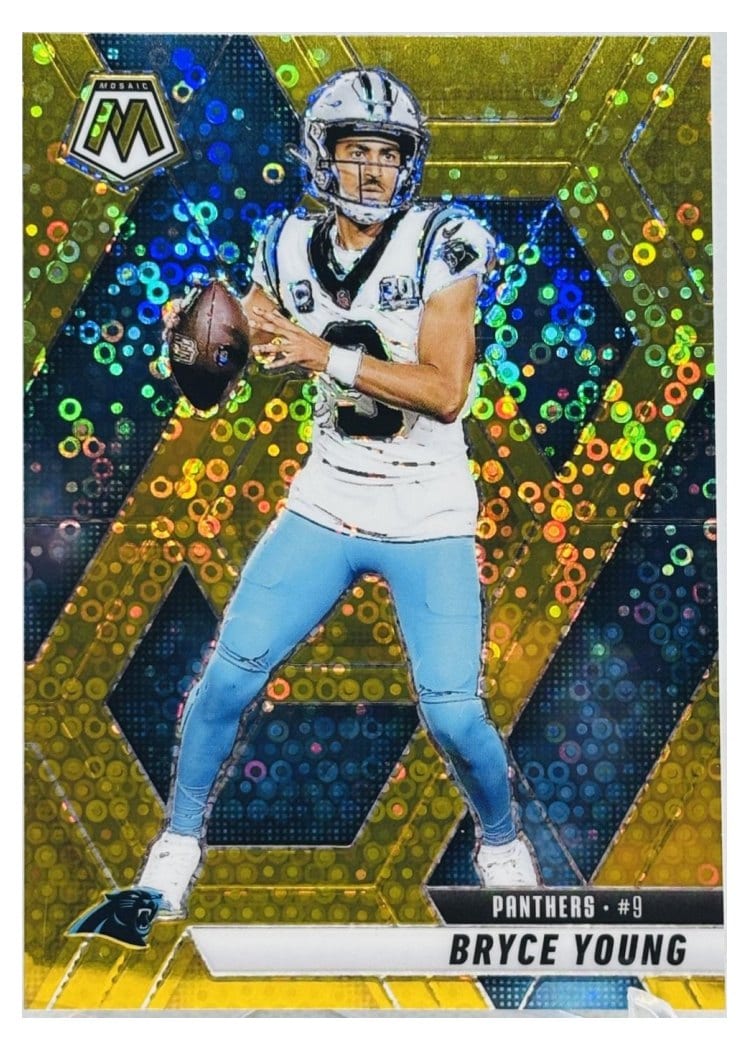 2025 Panini Mosaic Base Set Bryce Young #86 card
