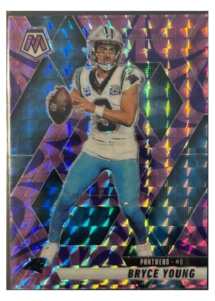 2025 Panini Mosaic Base Set Bryce Young #86 card