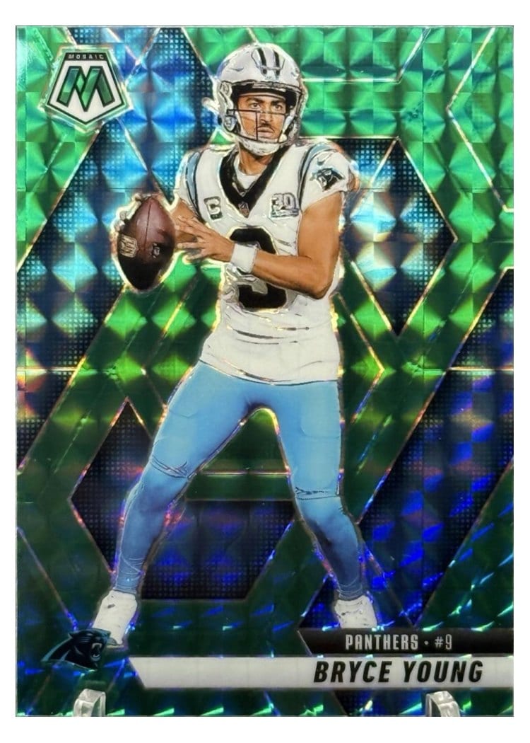 2025 Panini Mosaic Base Set Bryce Young #86 card