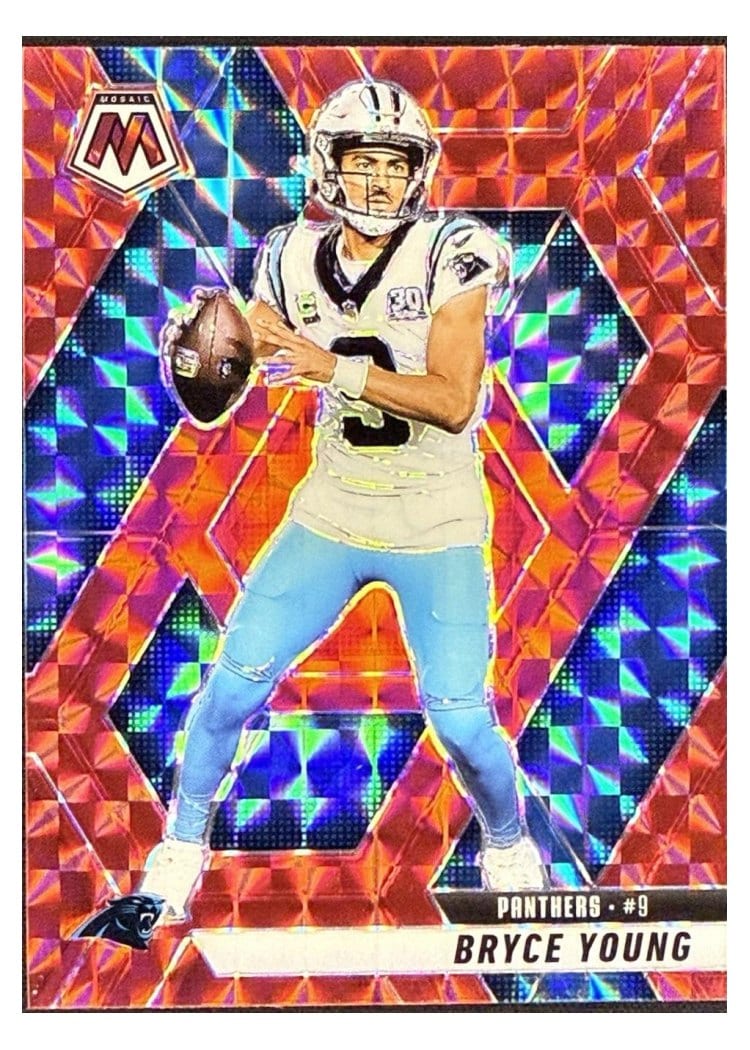 2025 Panini Mosaic Base Set Bryce Young #86 card