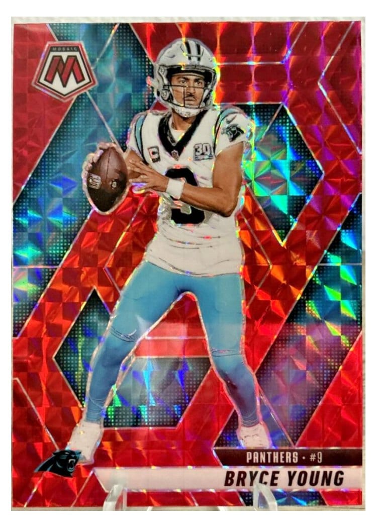 2025 Panini Mosaic Base Set Bryce Young #86 card