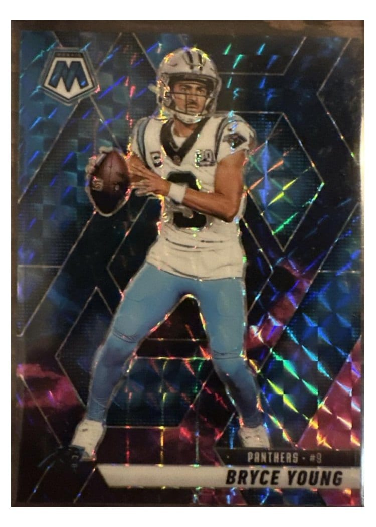 2025 Panini Mosaic Base Set Bryce Young #86 card