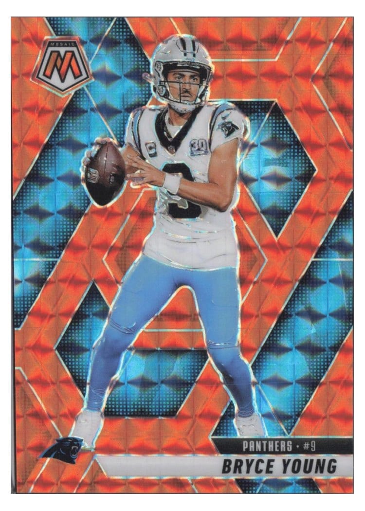 2025 Panini Mosaic Base Set Bryce Young #86 card