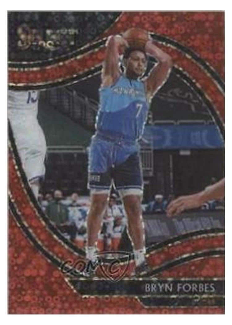 2020-21 Panini Select Base Set Bryn Forbes #246 card