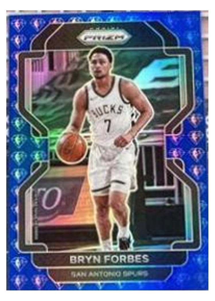 2021-22 Panini Prizm Base Set Bryn Forbes #33 card