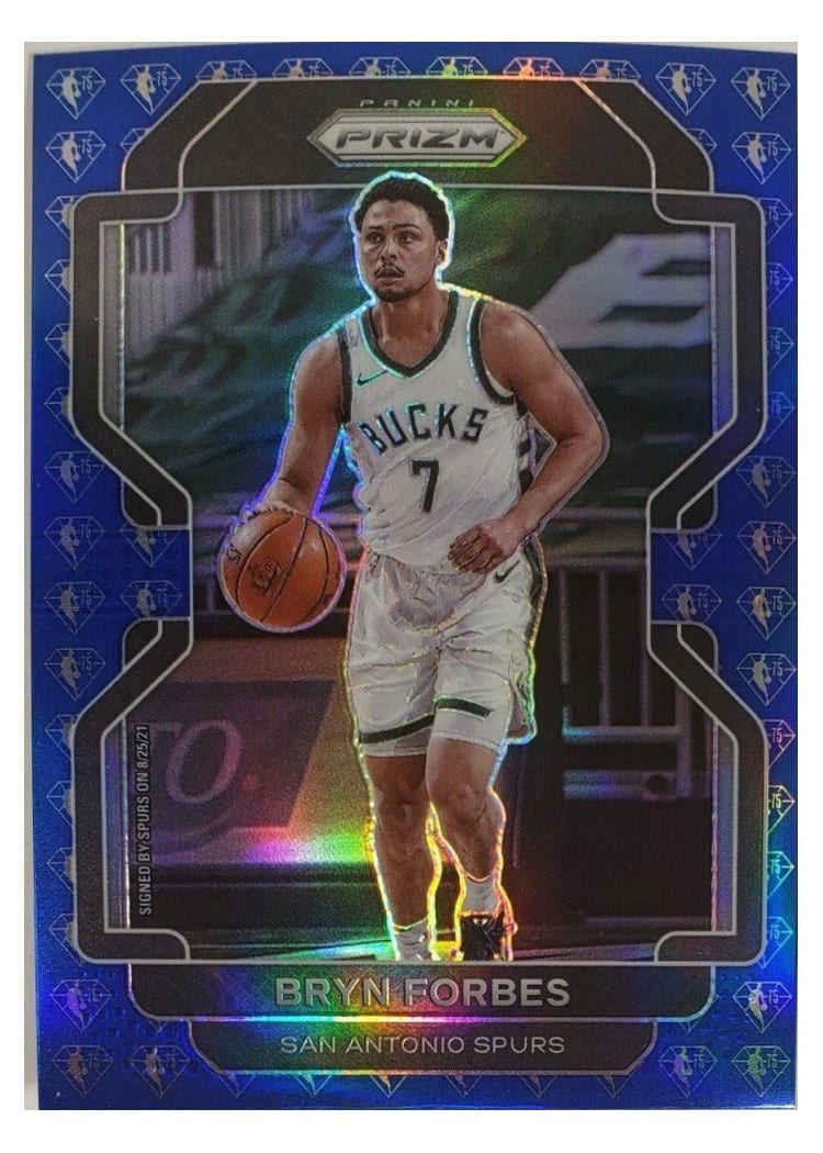 2021-22 Panini Prizm Base Set Bryn Forbes #33 card