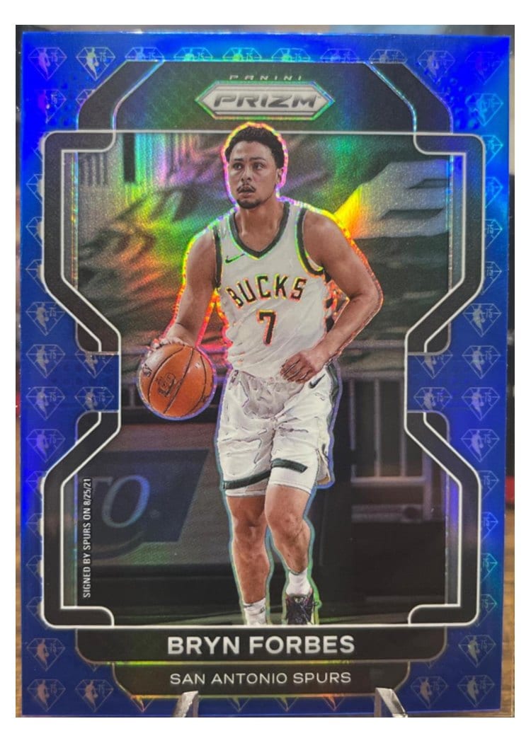 2021-22 Panini Prizm Base Set Bryn Forbes #33 card