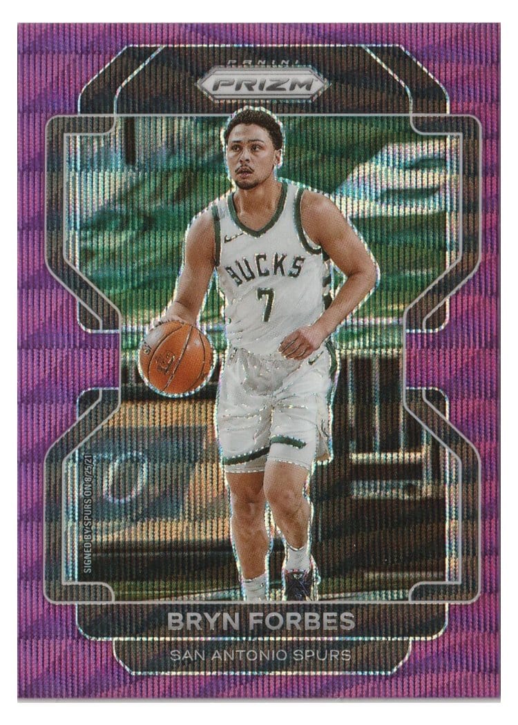 2021-22 Panini Prizm Base Set Bryn Forbes #33 card
