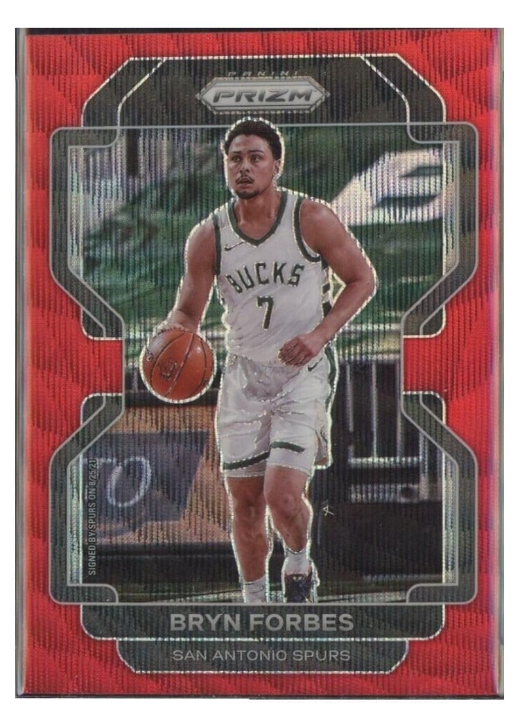 2021-22 Panini Prizm Base Set Bryn Forbes #33 card
