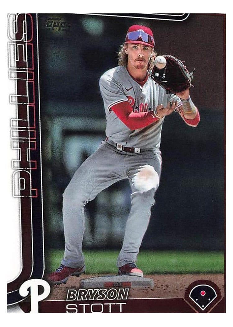 2025 Topps Base Set Bryson Stott #147 card