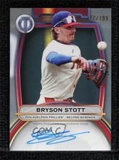 2025 Topps Tribute Autographs Bryson Stott #TA-BS card