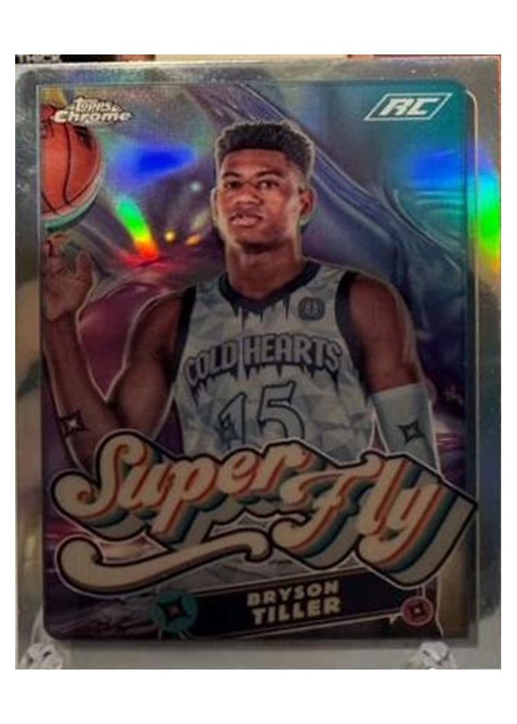 2023-24 Topps Chrome OTE Superfly Bryson Tiller #SF-3 card