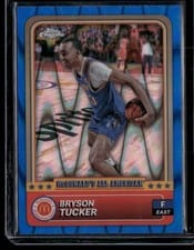 2024 Topps Chrome McDonald's All-American Base Set Bryson Tucker #33 card