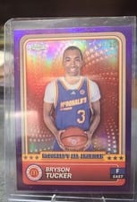 2024 Topps Chrome McDonald's All-American Base Set Bryson Tucker #83 card