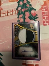 2025 Bowman University Best Prospect Jumbo Relic Autographs Refractor Bryson Washington #JRA-BW card