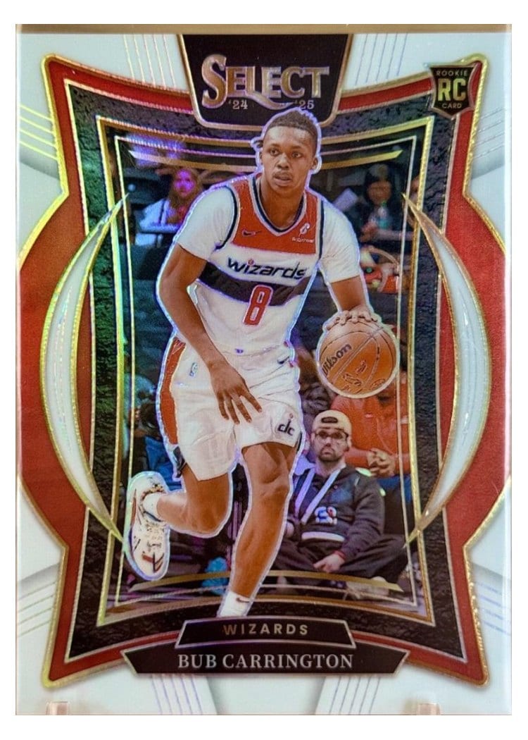 2024-25 Panini Select Base Set Bub Carrington #81 card